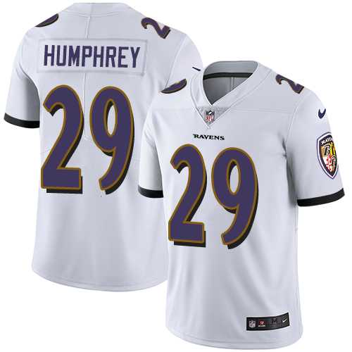 Nike Baltimore Ravens #29 Marlon Humphrey White NFL Vapor Untouchable Limited Jersey,We sell and wholesale Nike Baltimore Ravens #29 Marlon Humphrey White NFL Vapor Untouchable Limited Jersey on line form chian!